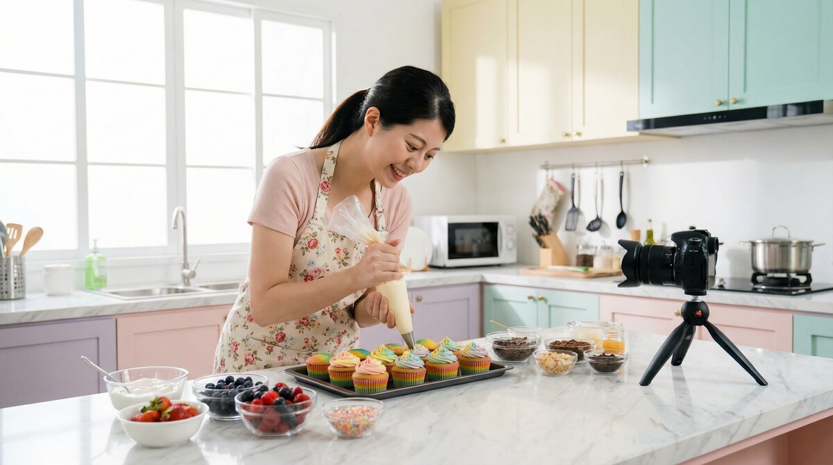 铁粉空间美食视频